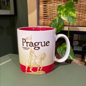 Starbucks Prague Collector’s Coffee Mug - Red and White